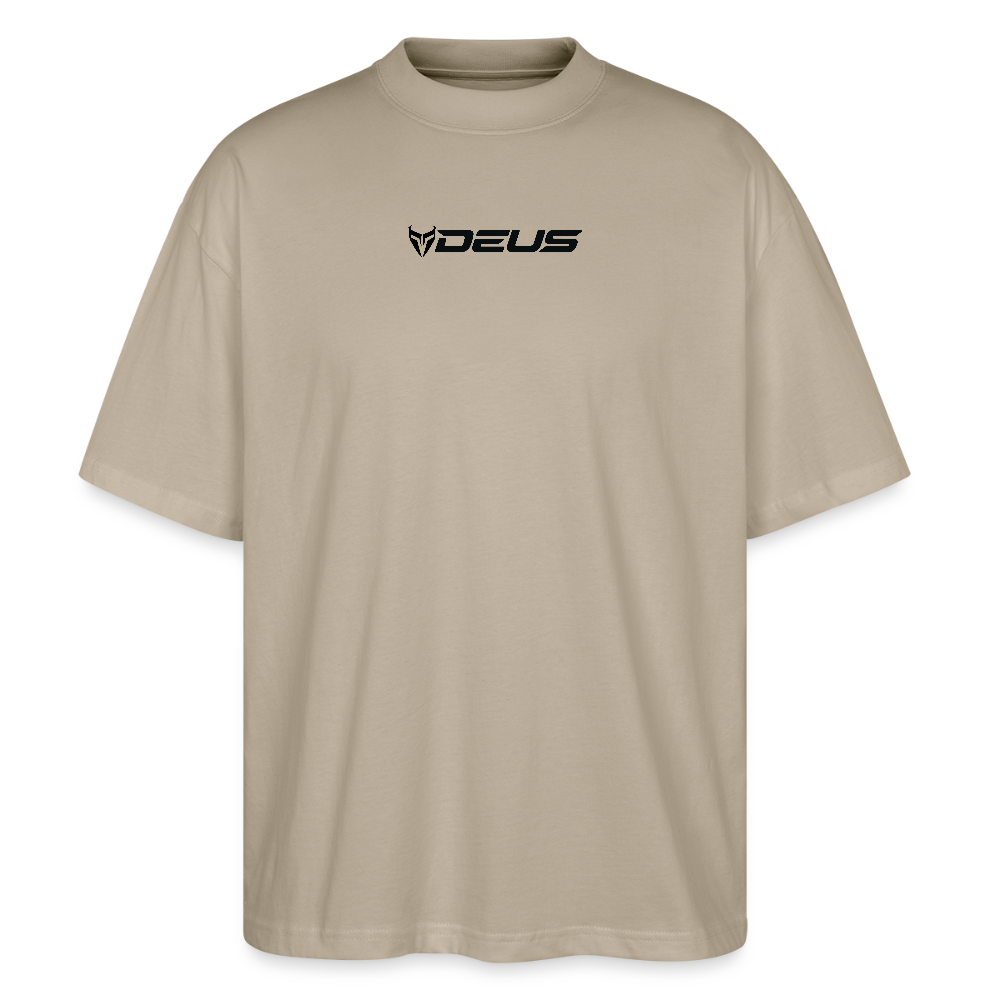 Oversized t-shirt UK – DEUS “Wildflowers” Oversized Tee - stone