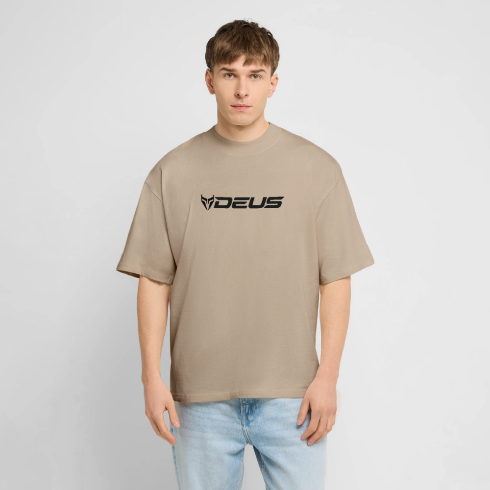 Men’s graphic t-shirt UK – DEUS “The Killer” Limited Edition Tee - stone