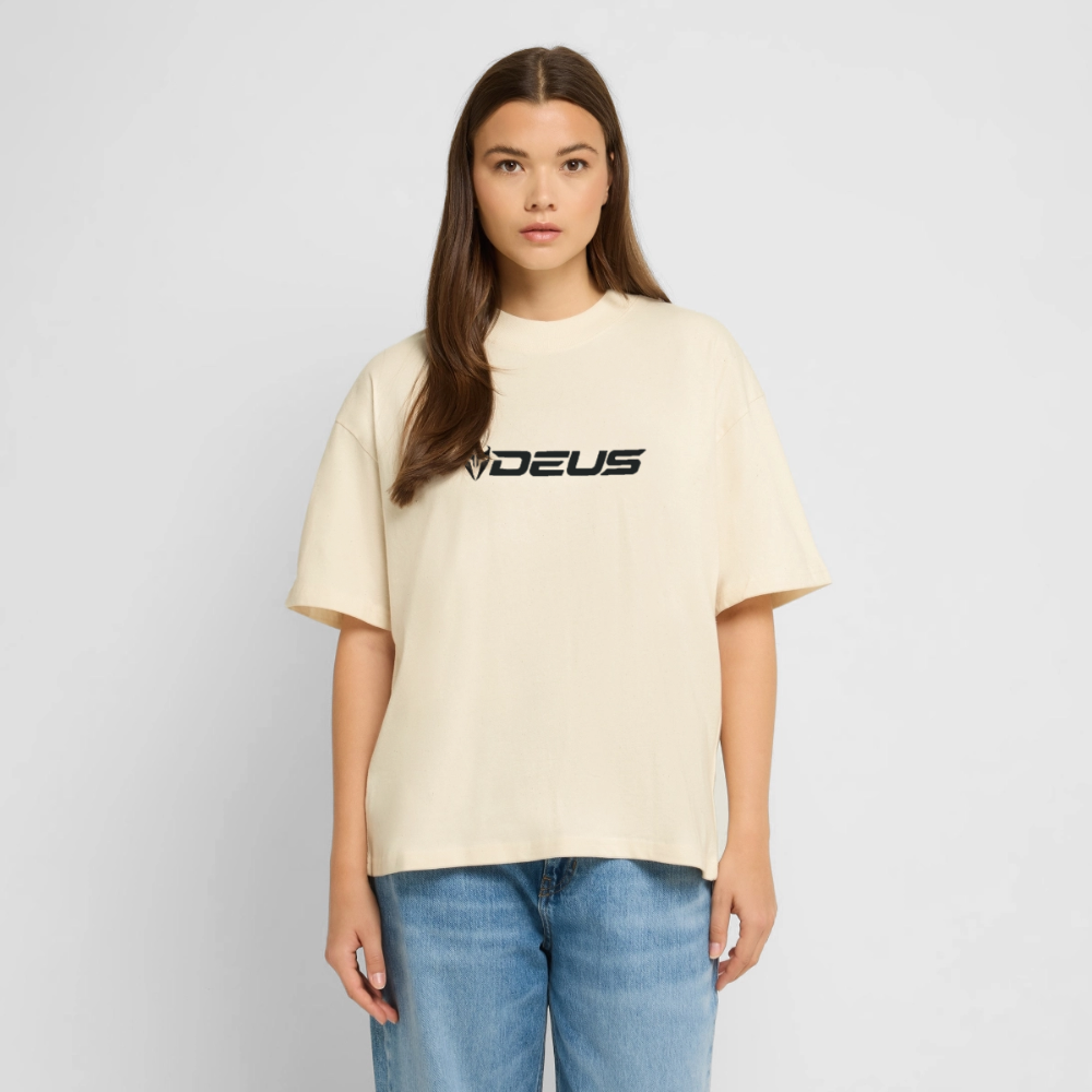 Men’s graphic t-shirt UK – DEUS “The Killer” Limited Edition Tee - soft Ecru