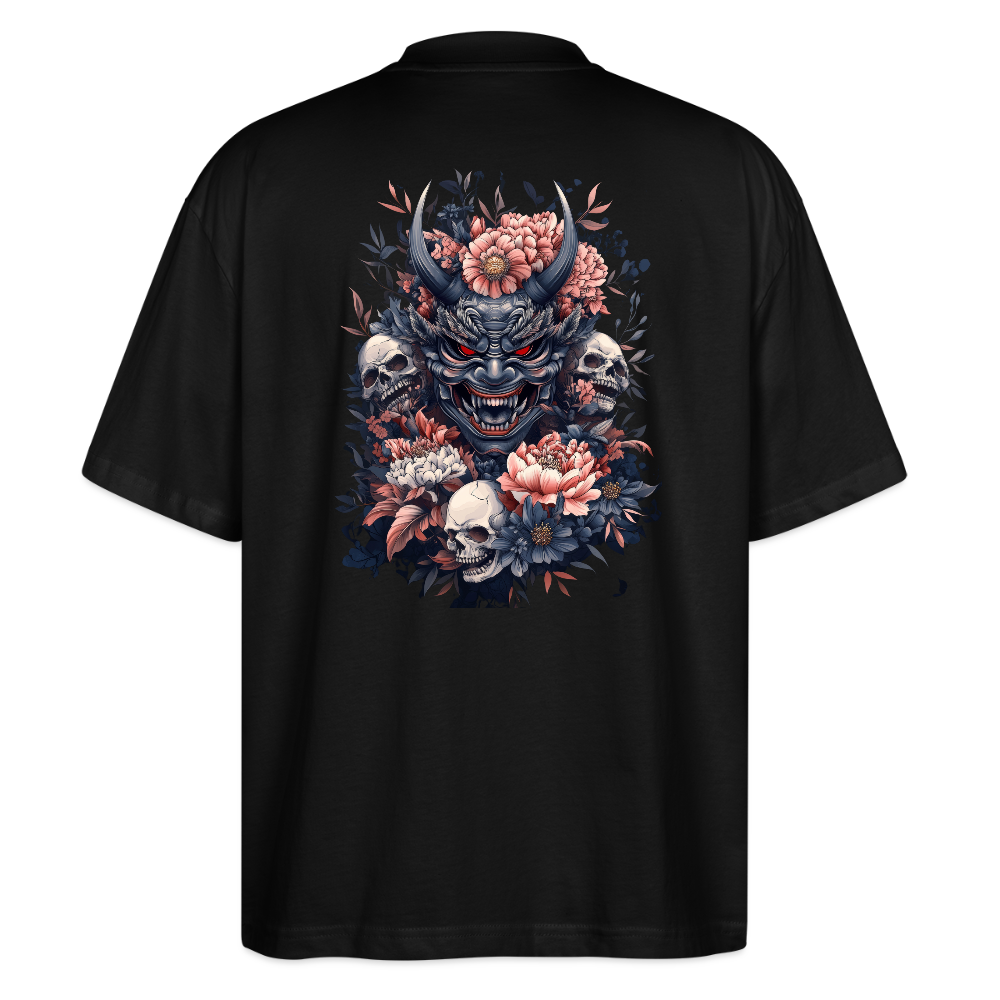 Men’s graphic t-shirt UK – DEUS “Oni’s Garden” Tee - black