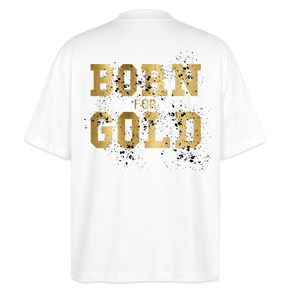 Oversized t-shirt UK – DEUS “Born for Gold” Oversized Tee - white