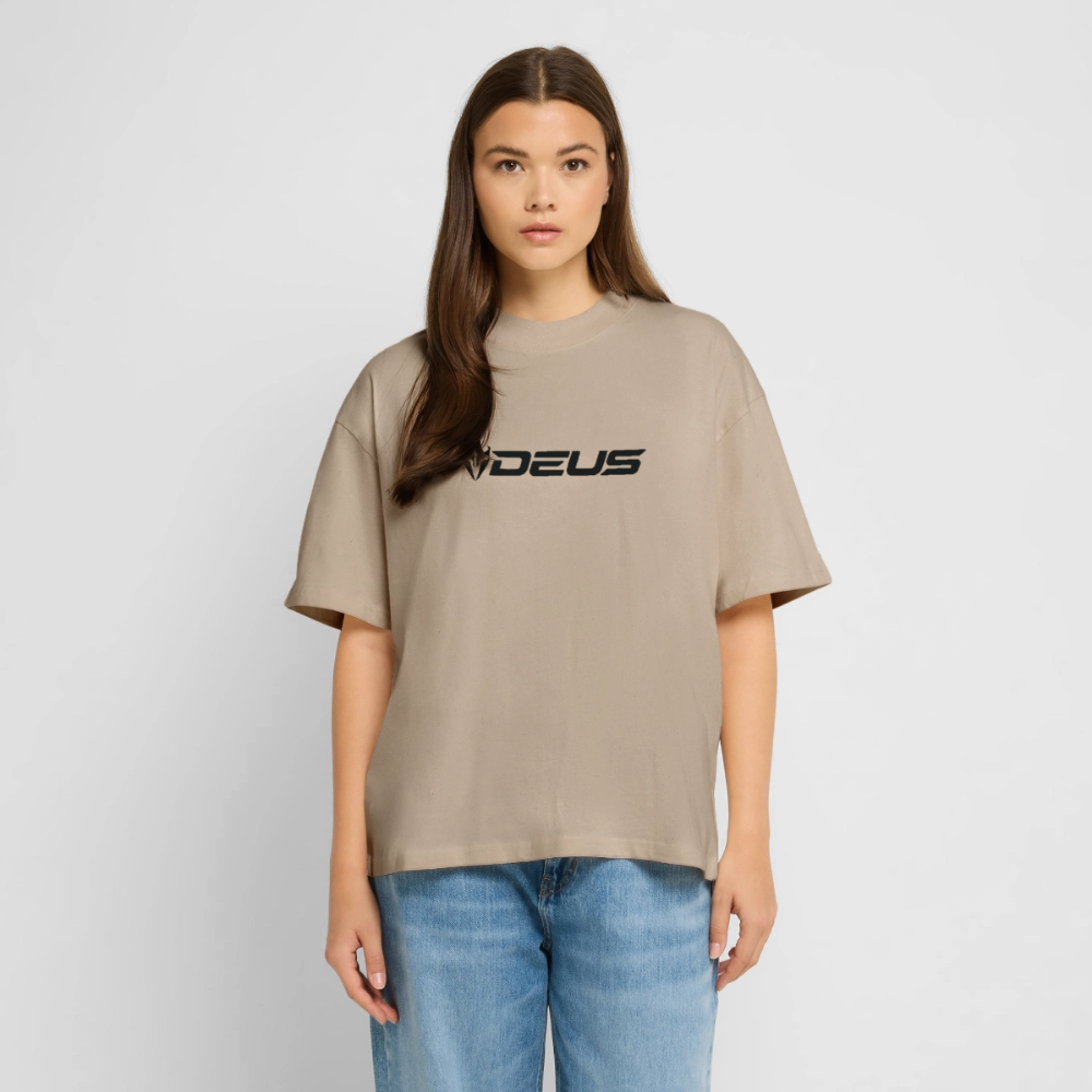 Men’s graphic t-shirt UK – DEUS “The Killer” Limited Edition Tee - stone