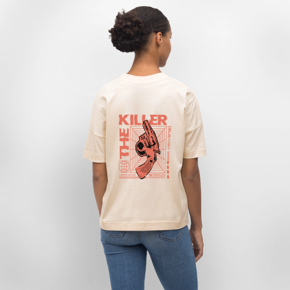 Men’s graphic t-shirt UK – DEUS “The Killer” Limited Edition Tee - natural raw