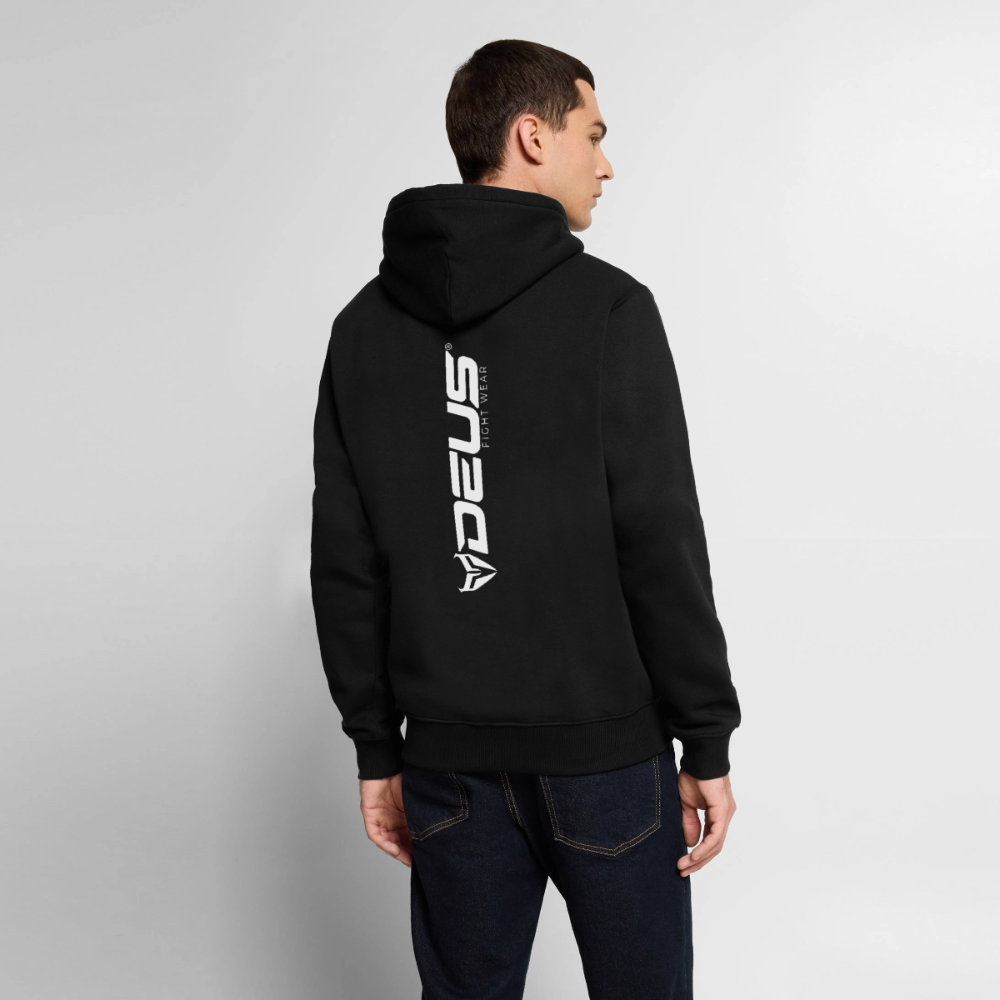 Men’s premium gym hoodie – DEUS Axis Hoodie - black