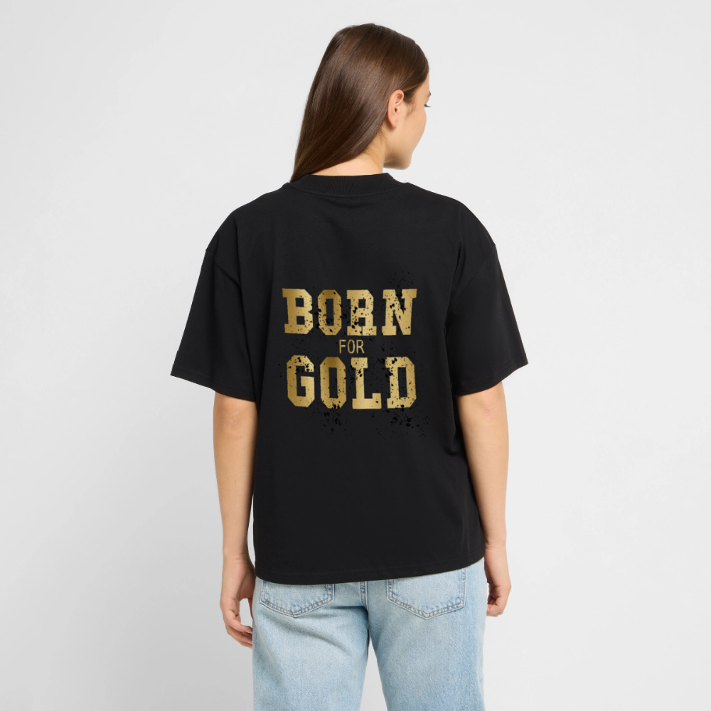Oversized t-shirt UK – DEUS “Born for Gold” Oversized Tee - black
