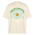 Oversized t-shirt UK – DEUS “Wildflowers” Oversized Tee - soft Ecru