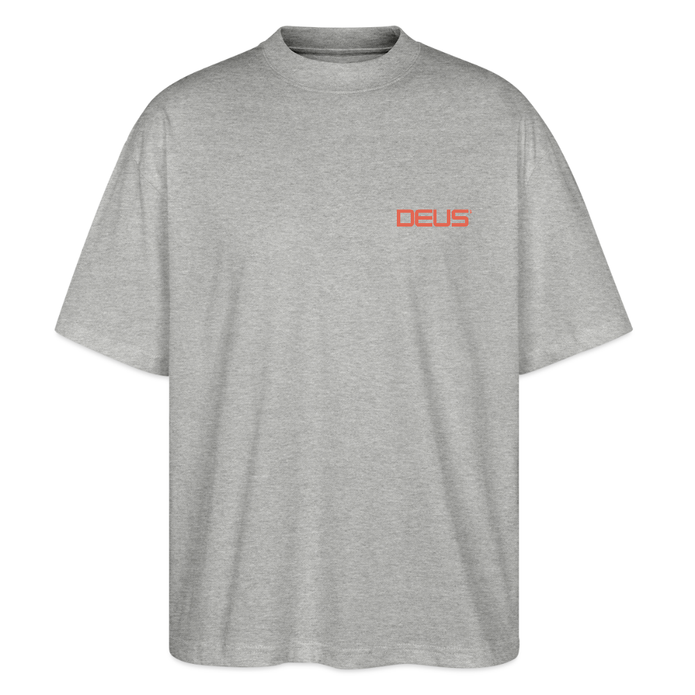 Men’s graphic t-shirt UK – DEUS “The Killer” Limited Edition Tee - heather grey