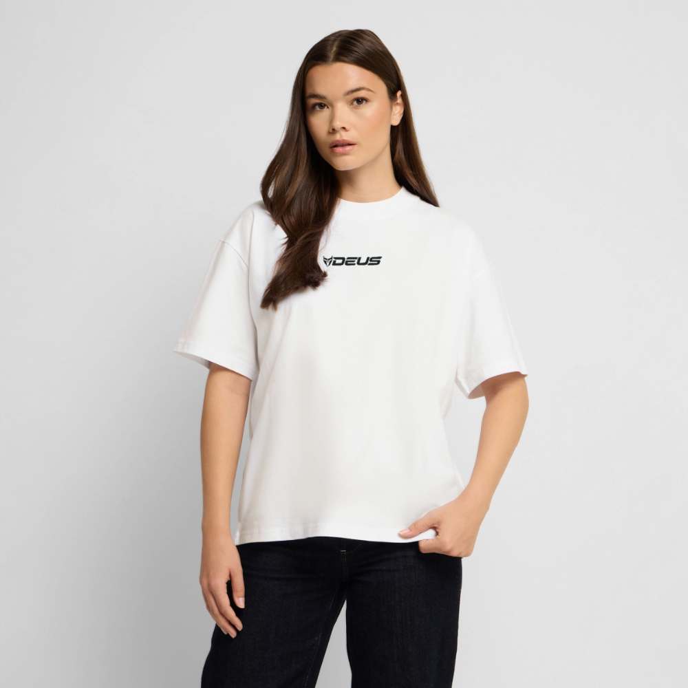 Oversized t-shirt UK – DEUS “Fight Like a Girl” Oversized Tee - white