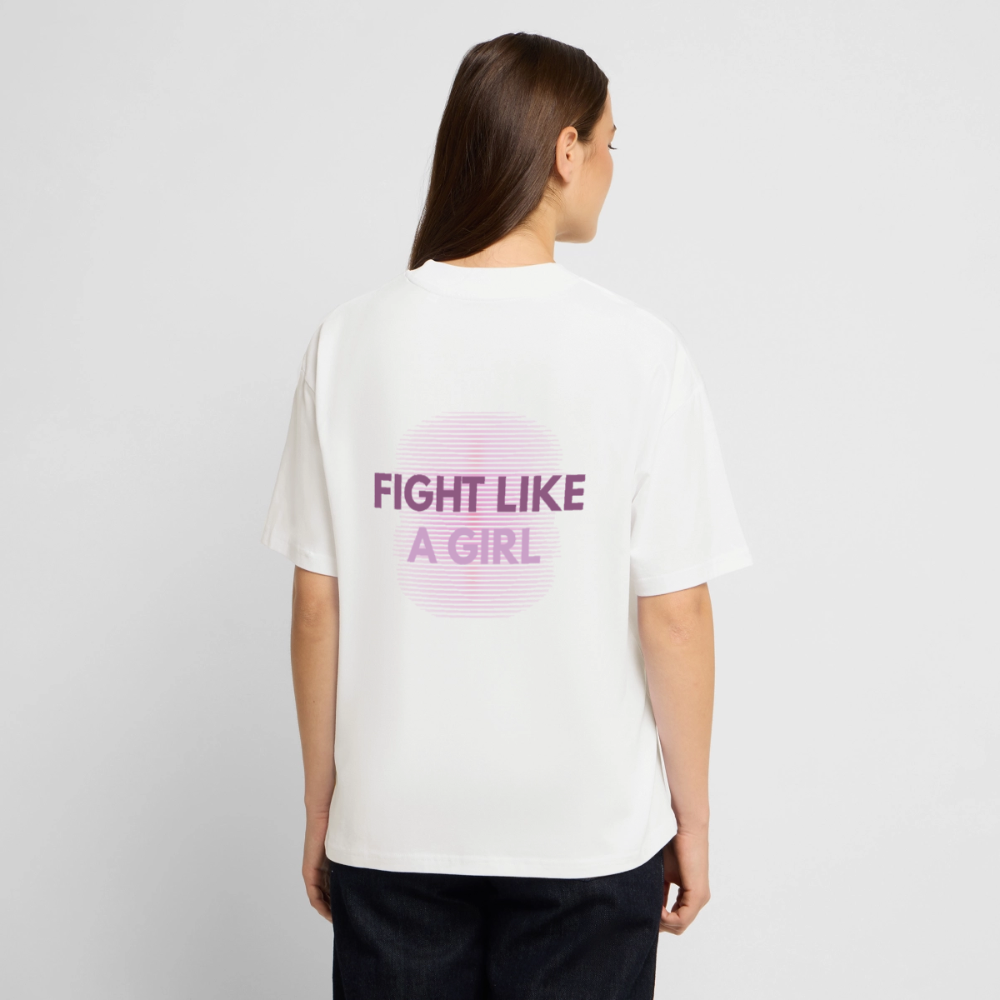 Oversized t-shirt UK – DEUS “Fight Like a Girl” Oversized Tee - white
