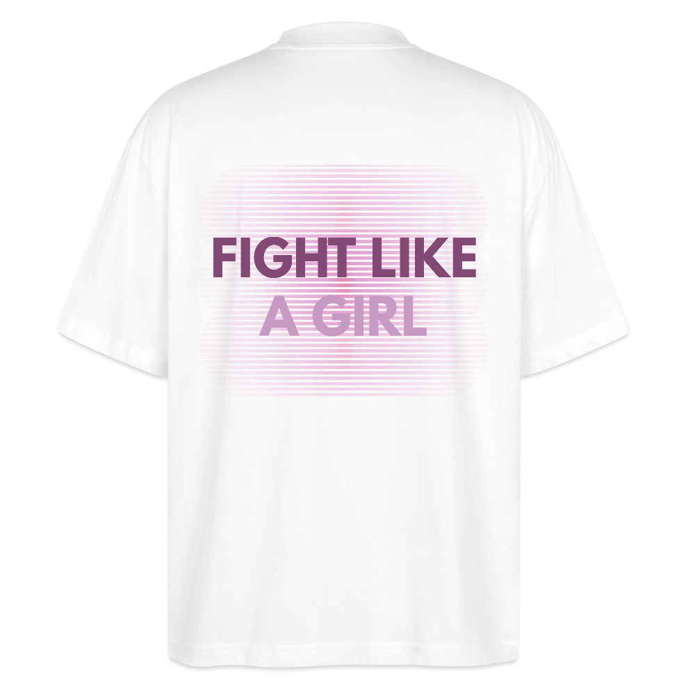 Oversized t-shirt UK – DEUS “Fight Like a Girl” Oversized Tee - white