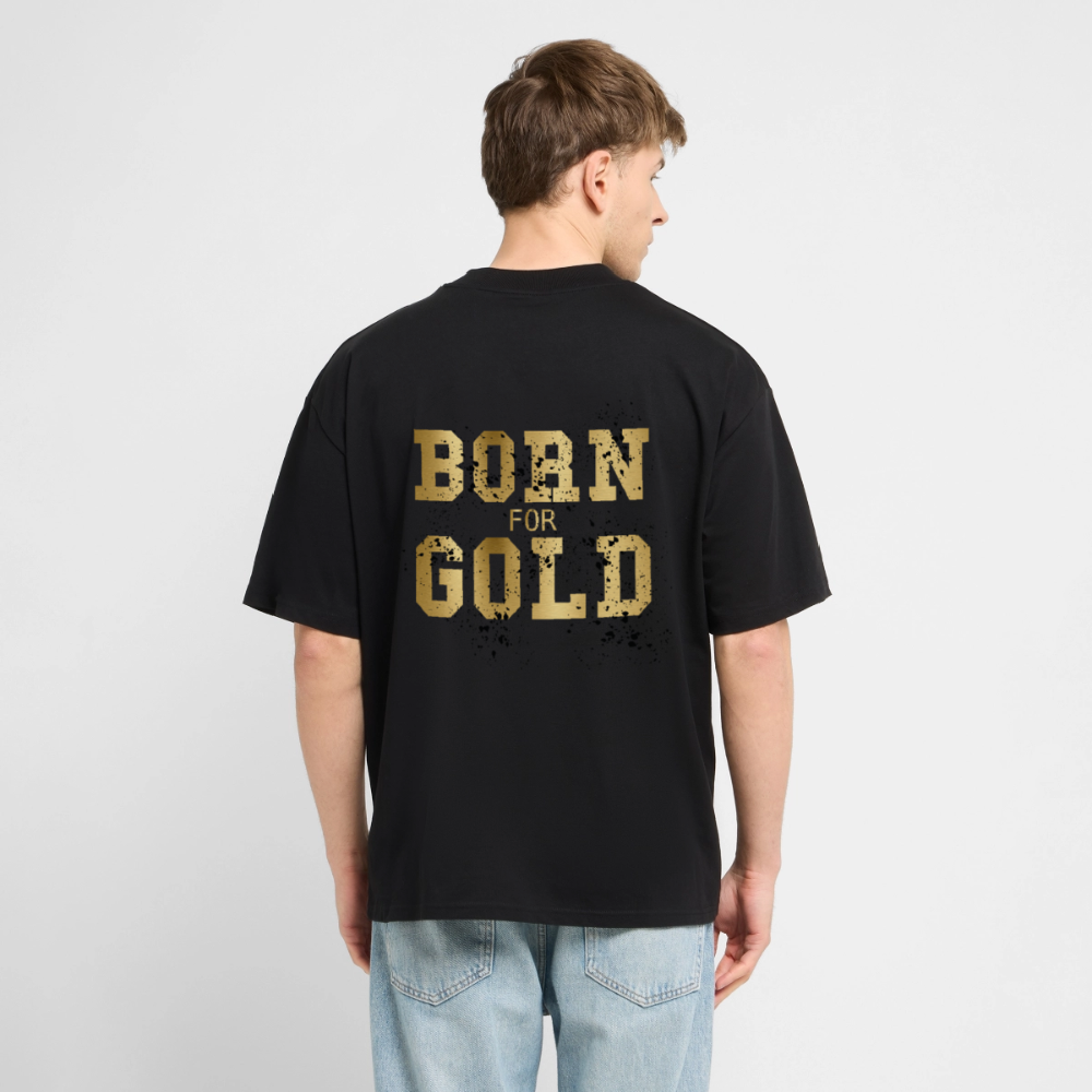 Oversized t-shirt UK – DEUS “Born for Gold” Oversized Tee - black