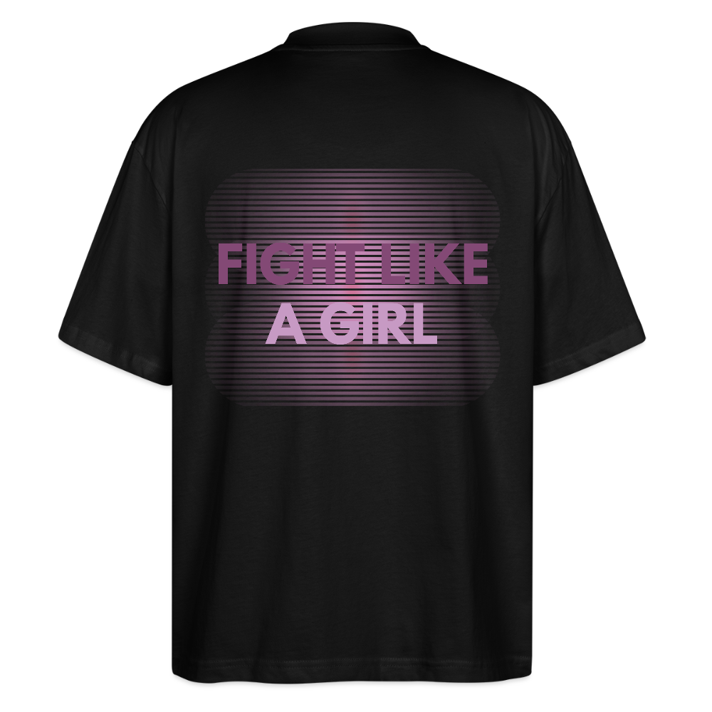 Oversized t-shirt UK – DEUS “Fight Like a Girl” Oversized Tee - black