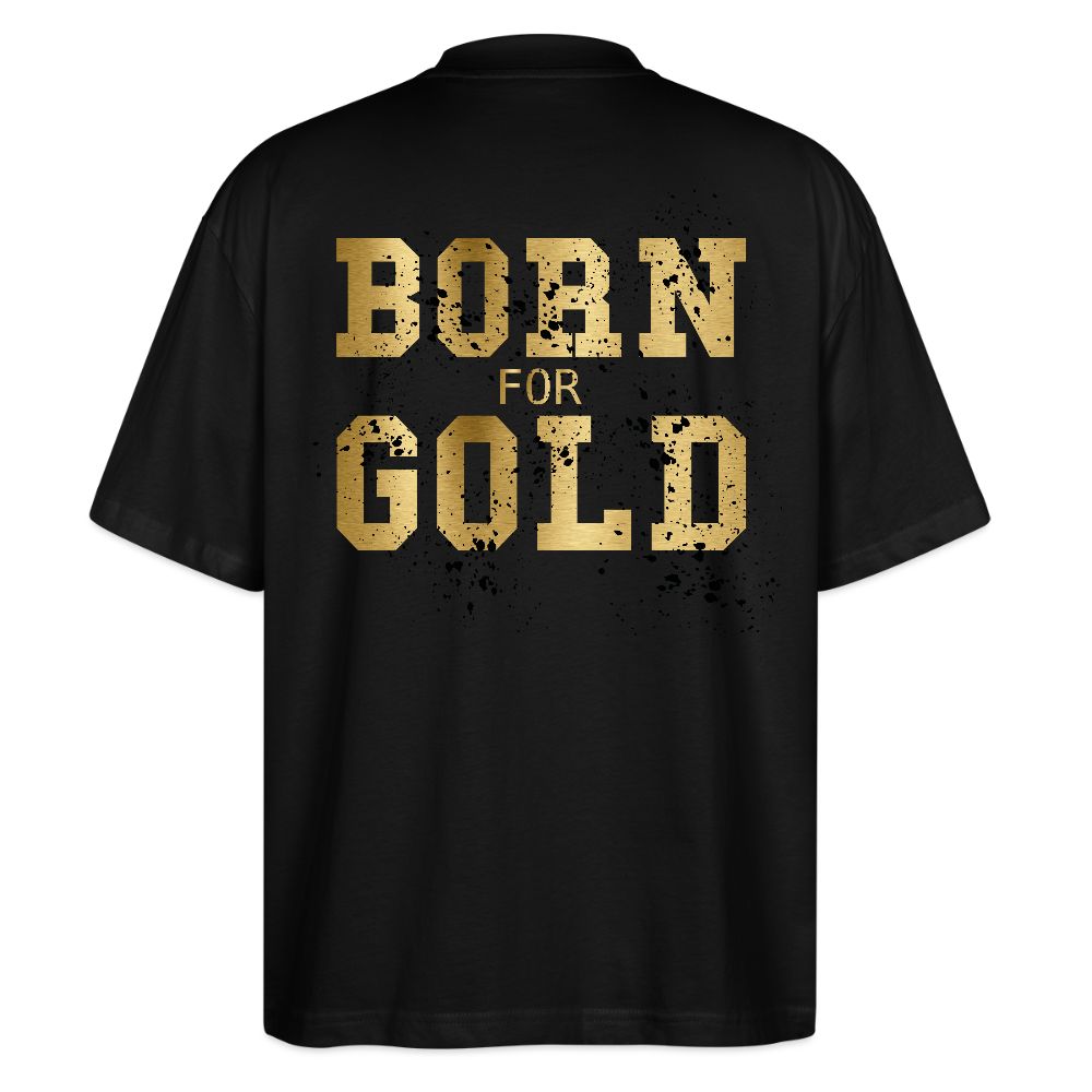 Oversized t-shirt UK – DEUS “Born for Gold” Oversized Tee - black
