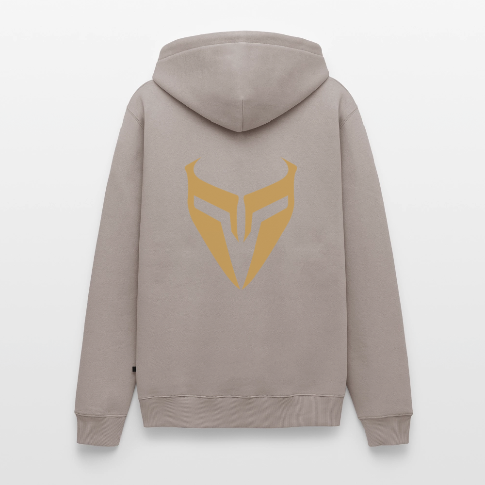 Men’s gym hoodie – Sentinel Hoodie - taupe