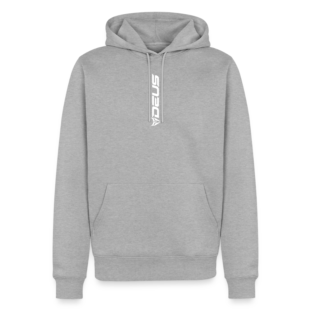 Men’s premium gym hoodie – DEUS Axis Hoodie - heather grey