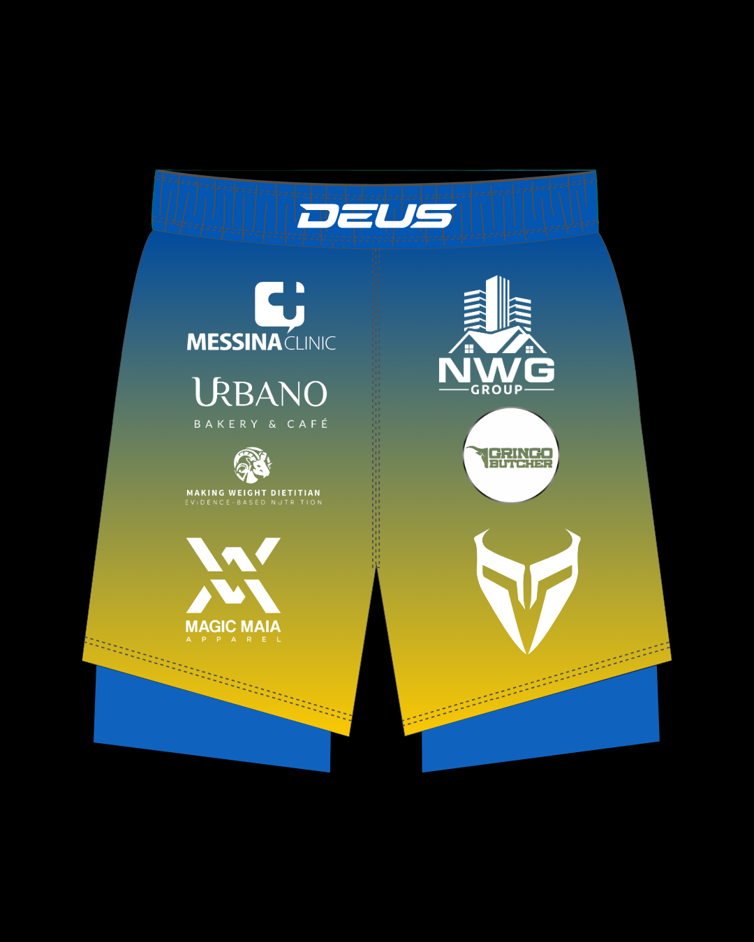 MMA 2 in 1 Fight Shorts UK – Weslley Maia Custom Fight Shorts