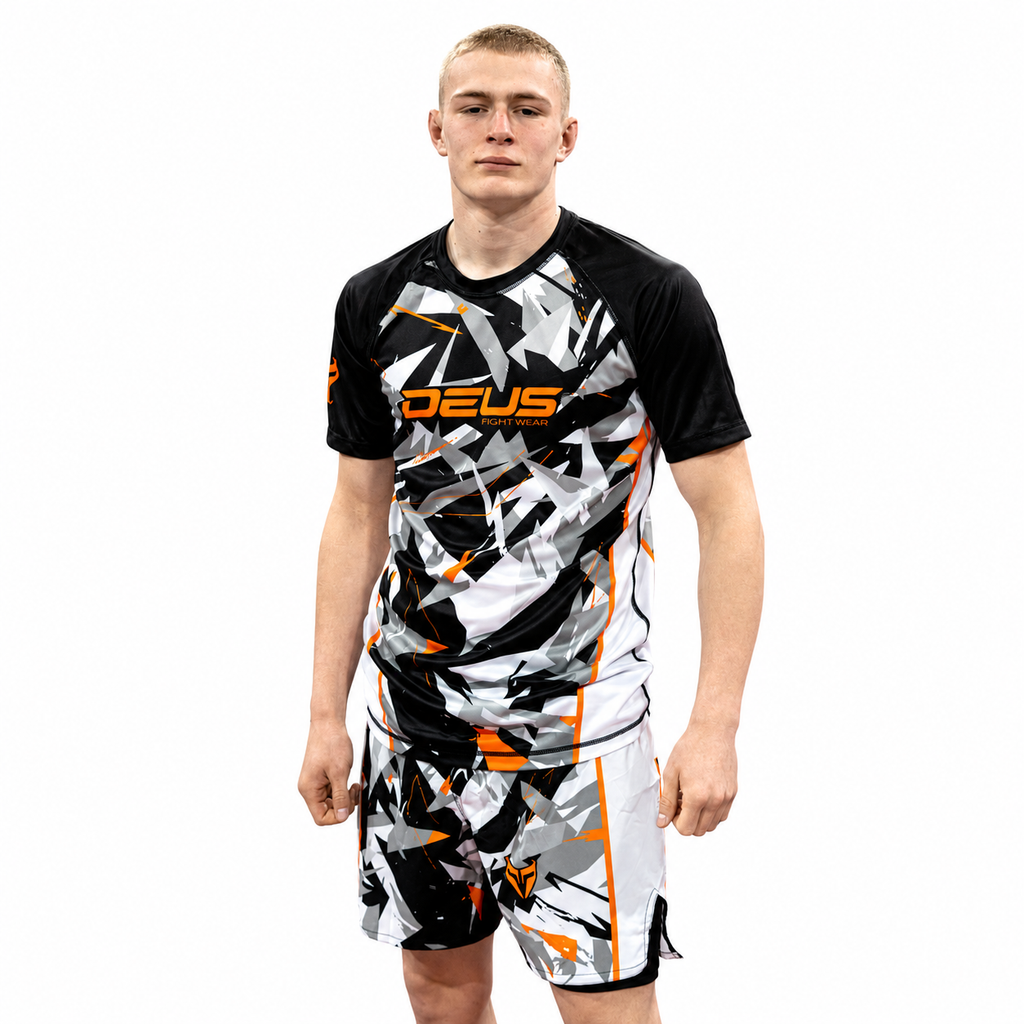Orange Chaos Full Kit – 2-in-1 Shorts