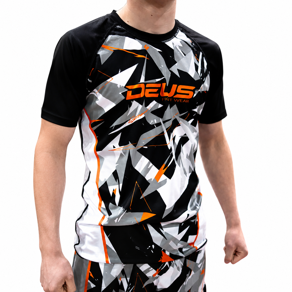 Orange Chaos Full Kit – 2-in-1 Shorts