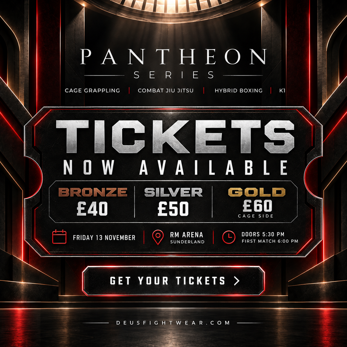 The Pantheon Series event artwork