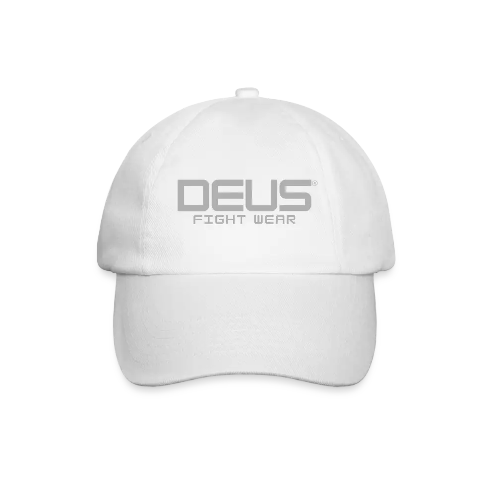 Baseball Cap - white/white