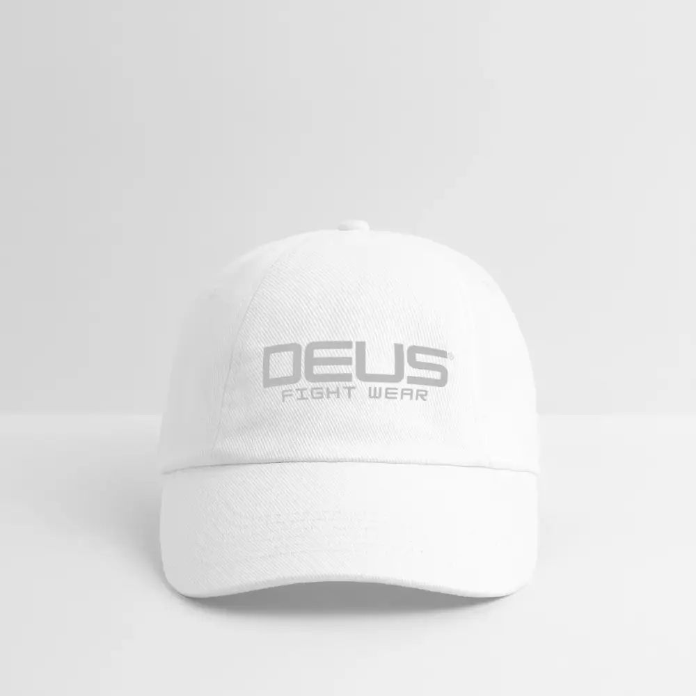 Baseball Cap - white/white