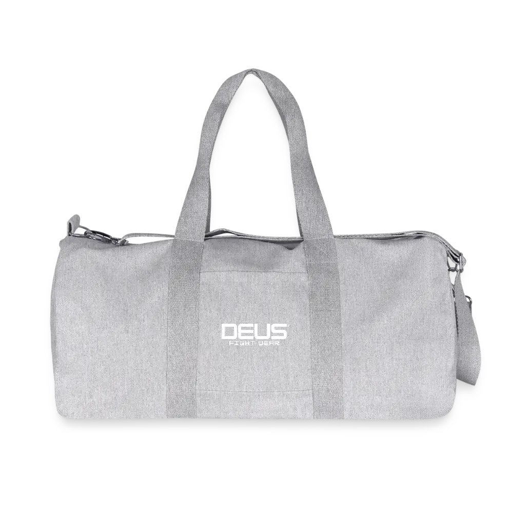 Canvas Duffle Bag - heather grey