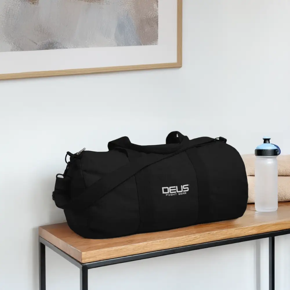 Canvas Duffle Bag - black