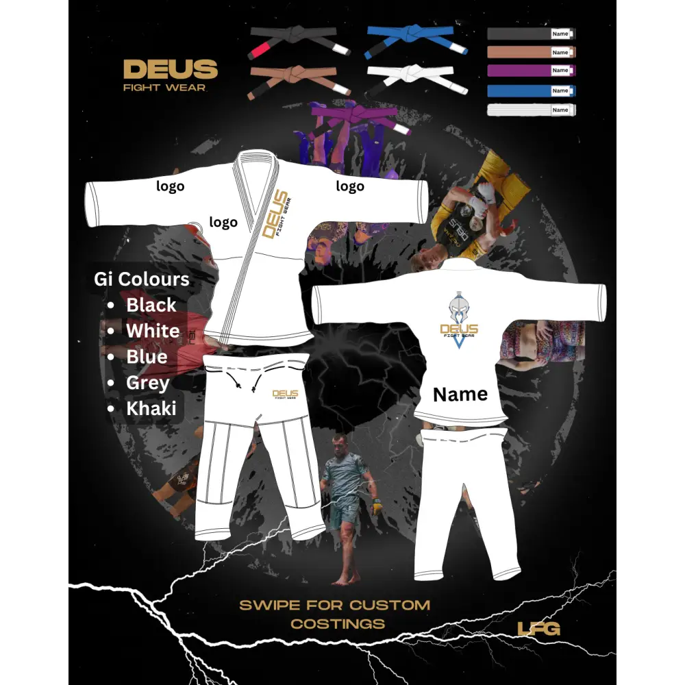 Deus Fight Wear Custom Kit - Remaining Balance
