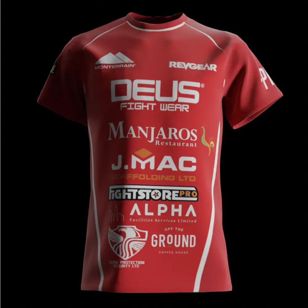 Deus Fight Wear George ’HARDWICK’ Walkout T-Shirt (Unisex)