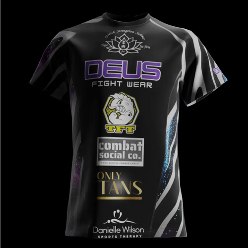 Deus Fight Wear Katrina ’WILD CAT’ Fisher Walkout T-Shirt (Unisex)