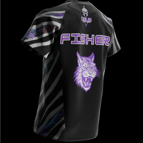 Deus Fight Wear Katrina ’WILD CAT’ Fisher Walkout T-Shirt (Unisex)