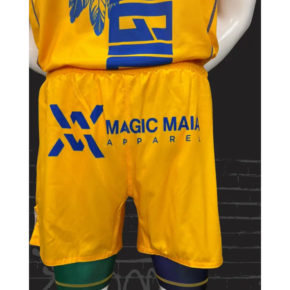 Deus Fight Wear Wesleey MIAI Custom Fight 2-in-1 Shorts