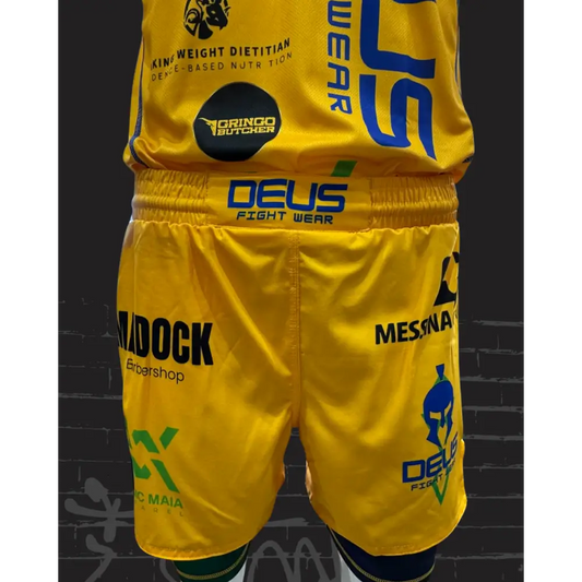 Deus Fight Wear Wesleey MIAI Custom Fight 2-in-1 Shorts