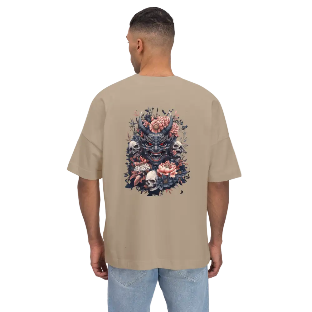 DEUS “ONI’S GARDEN” TEE - stone
