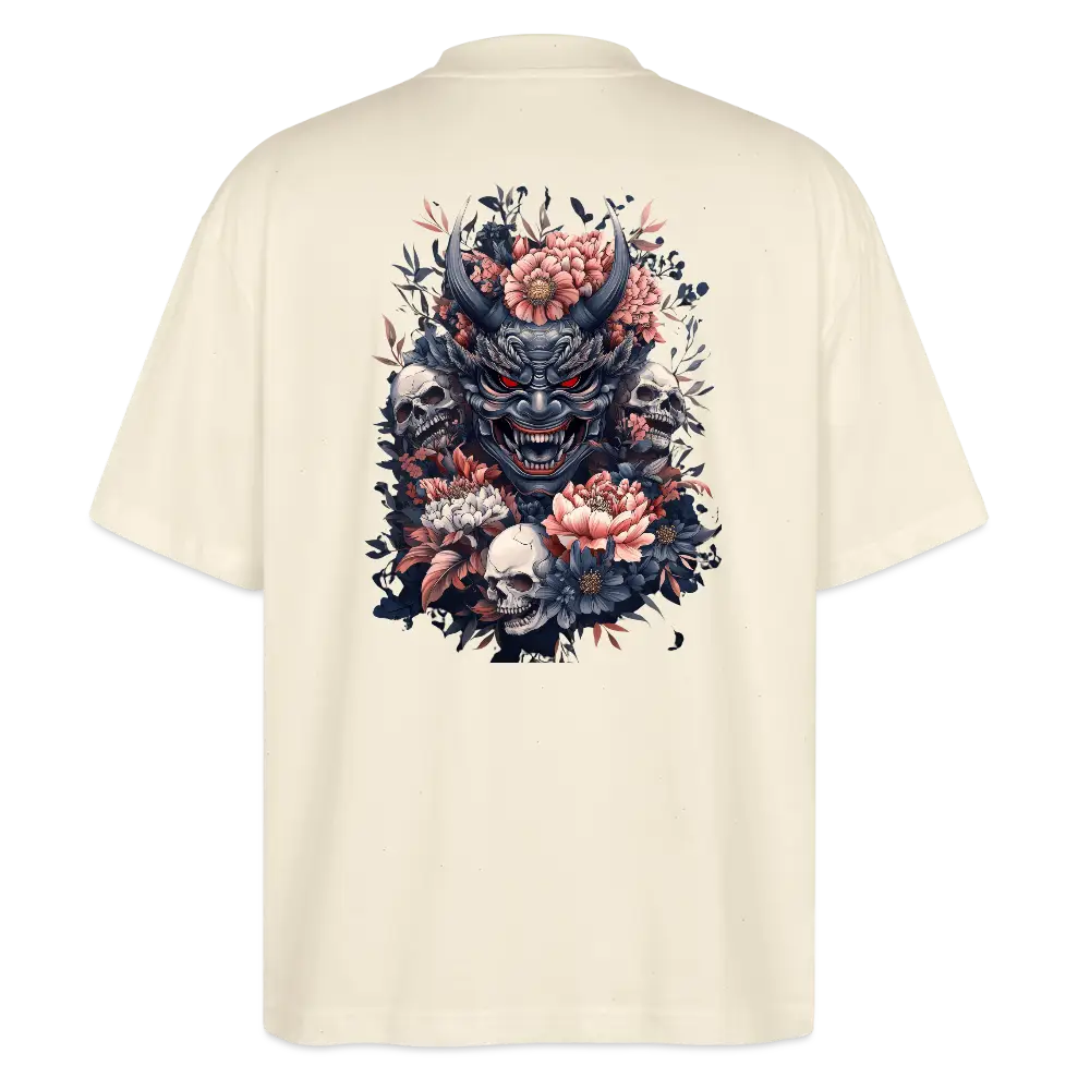 DEUS “ONI’S GARDEN” TEE - natural raw