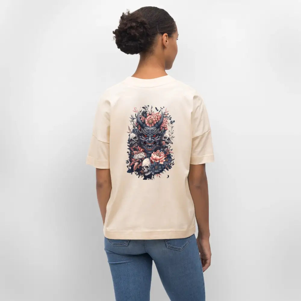 DEUS “ONI’S GARDEN” TEE - natural raw