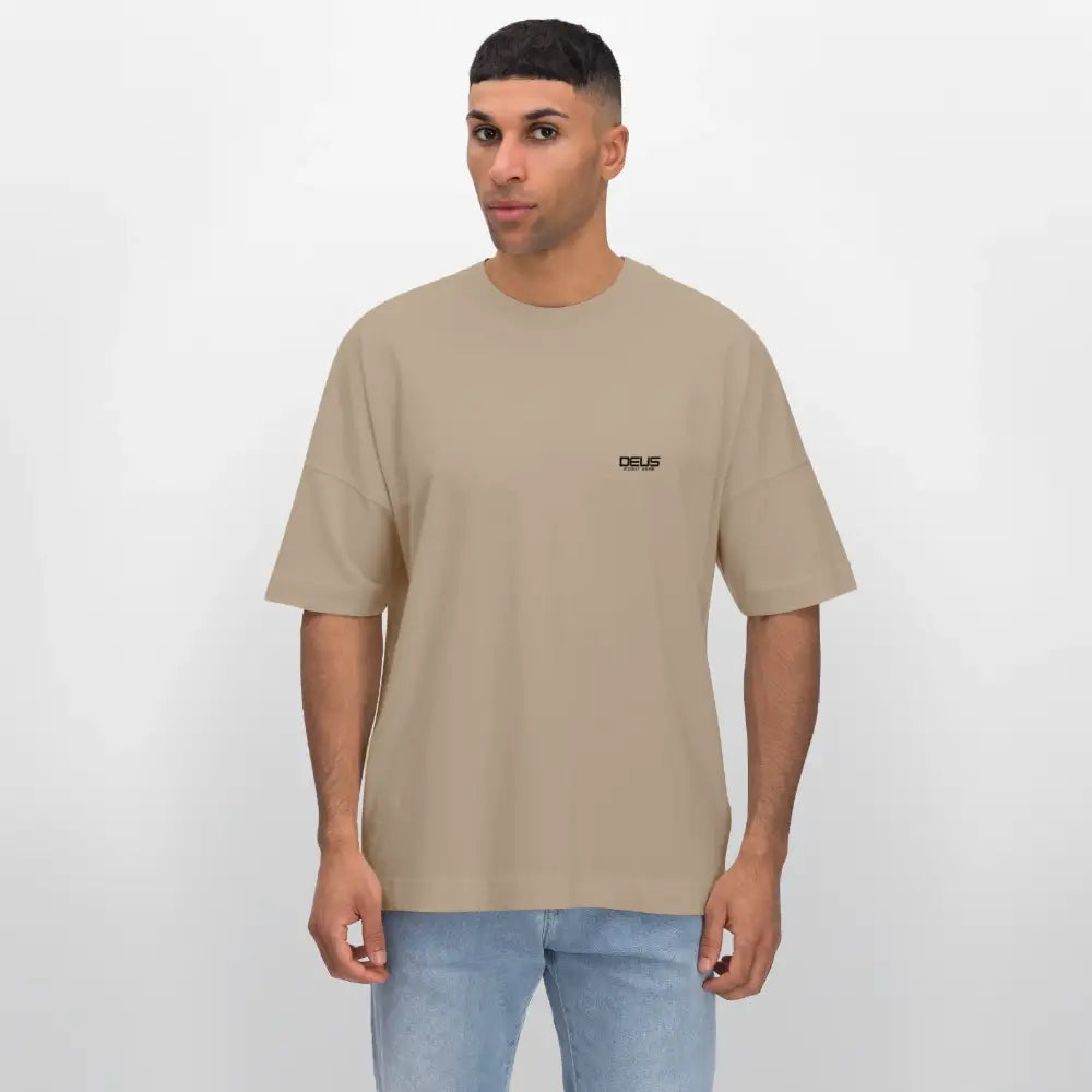 DEUS “ONI’S GARDEN” TEE - stone