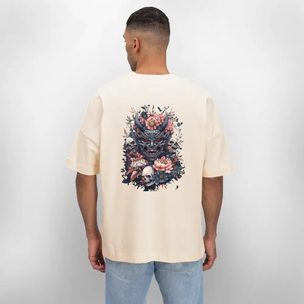 DEUS “ONI’S GARDEN” TEE - natural raw