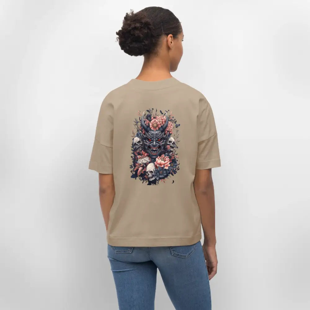 DEUS “ONI’S GARDEN” TEE - stone