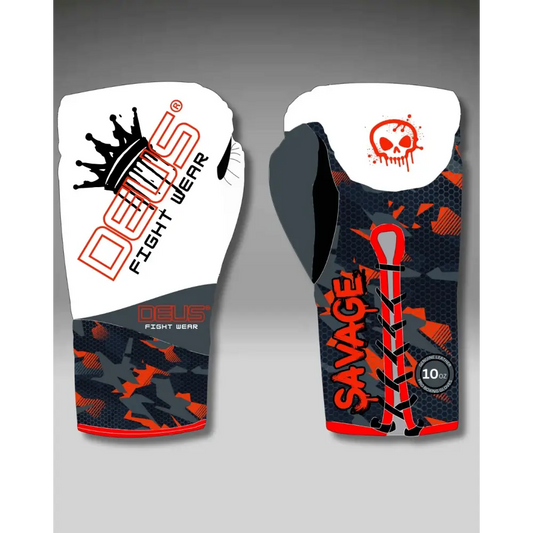 DEUS ’Savage Crown’ Series Boxing Gloves - 8oz