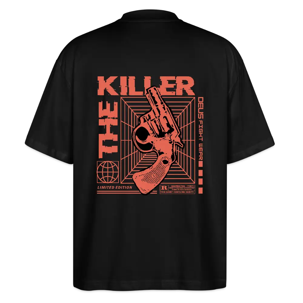Stanley/Stella Oversized Unisex Organic T-shirt Blaster - black
