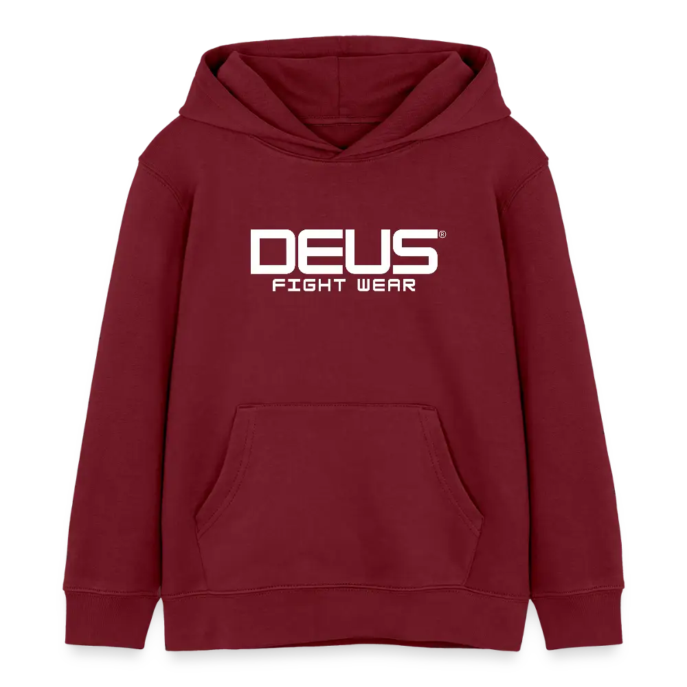 Mini Cruiser Kids’ Organic Hoodie - burgundy