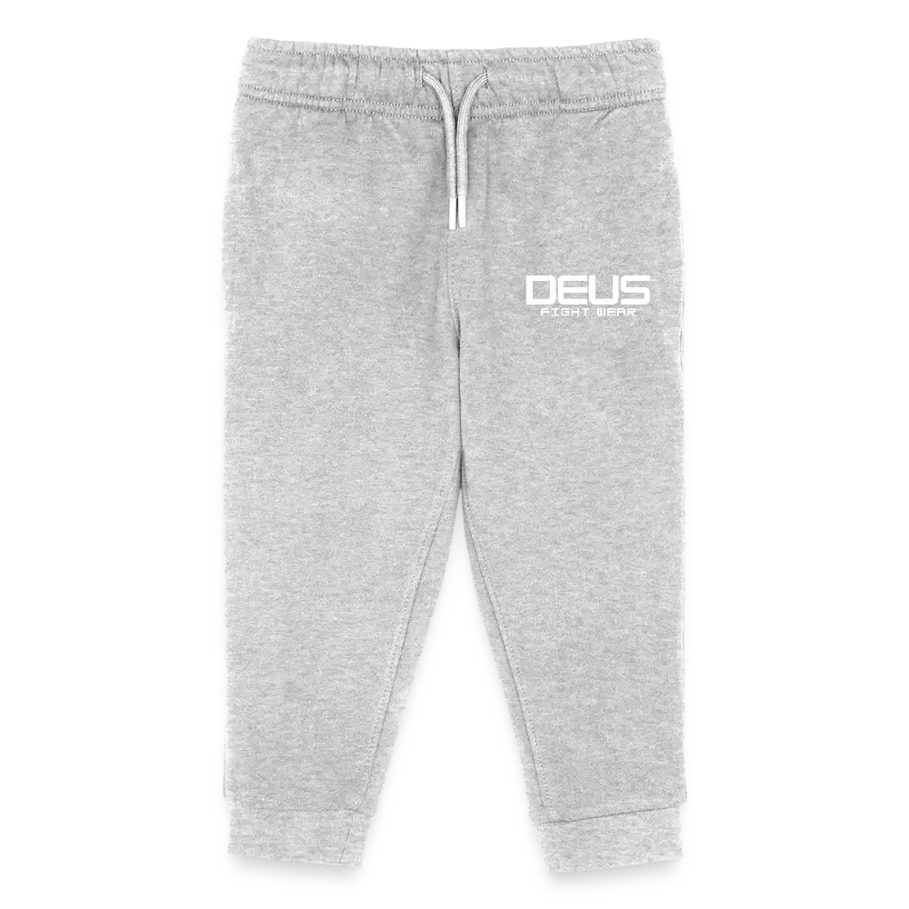 Mini Mover Kids’ Organic Jogging Trousers - heather grey