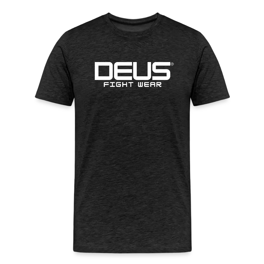 PREMIUM TEE – BUILT FOR THE GRIND - charcoal grey