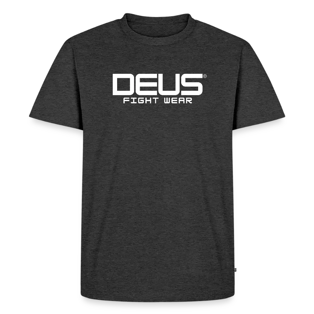 PREMIUM TEE – BUILT FOR THE GRIND - heather anthracite
