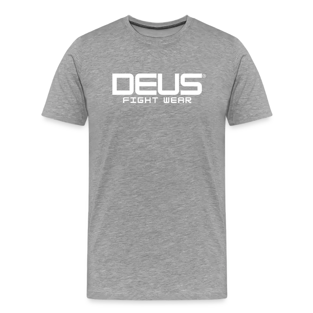 PREMIUM TEE – BUILT FOR THE GRIND - heather grey