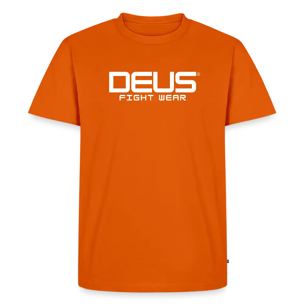 PREMIUM TEE – BUILT FOR THE GRIND - orange 