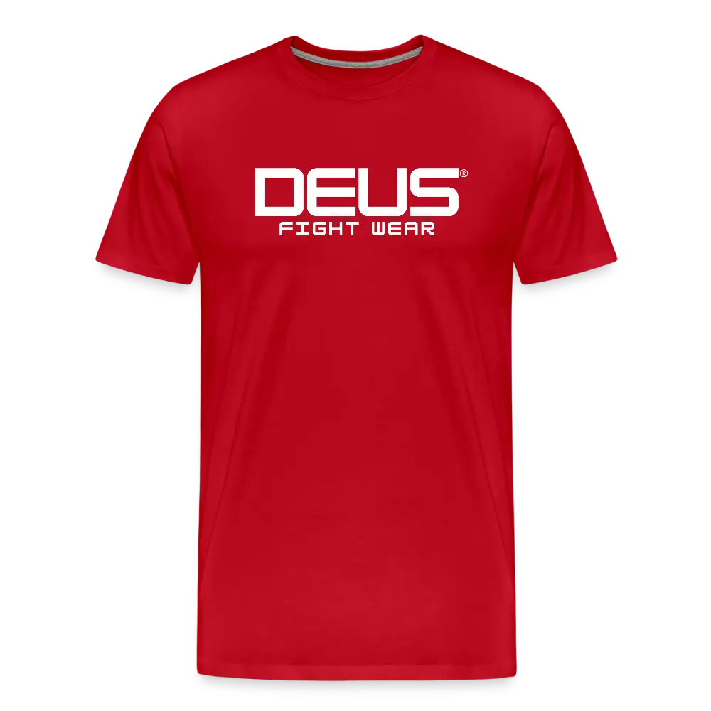 PREMIUM TEE – BUILT FOR THE GRIND - red
