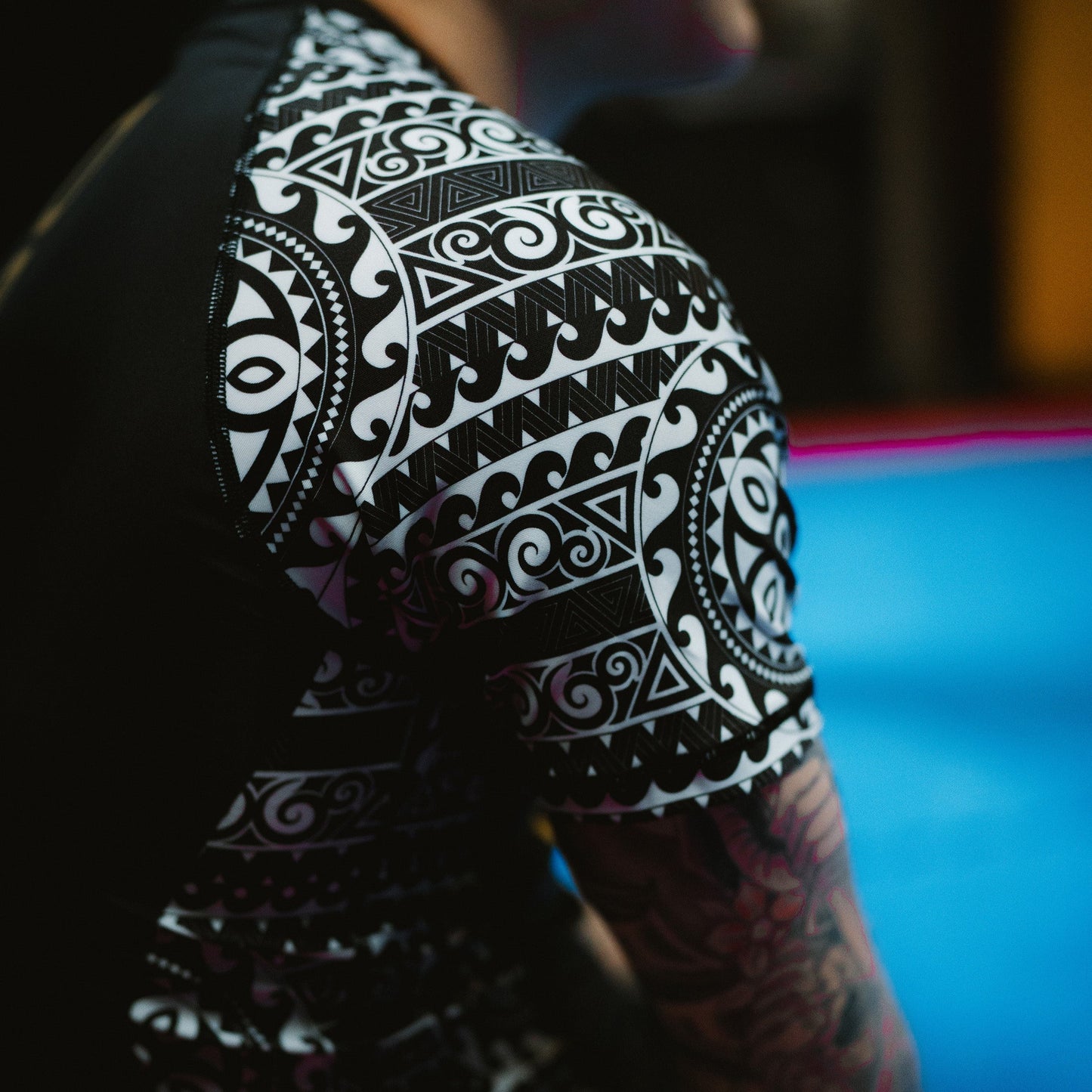 Vanguard Rash Guard (Black and Gold) Unisex