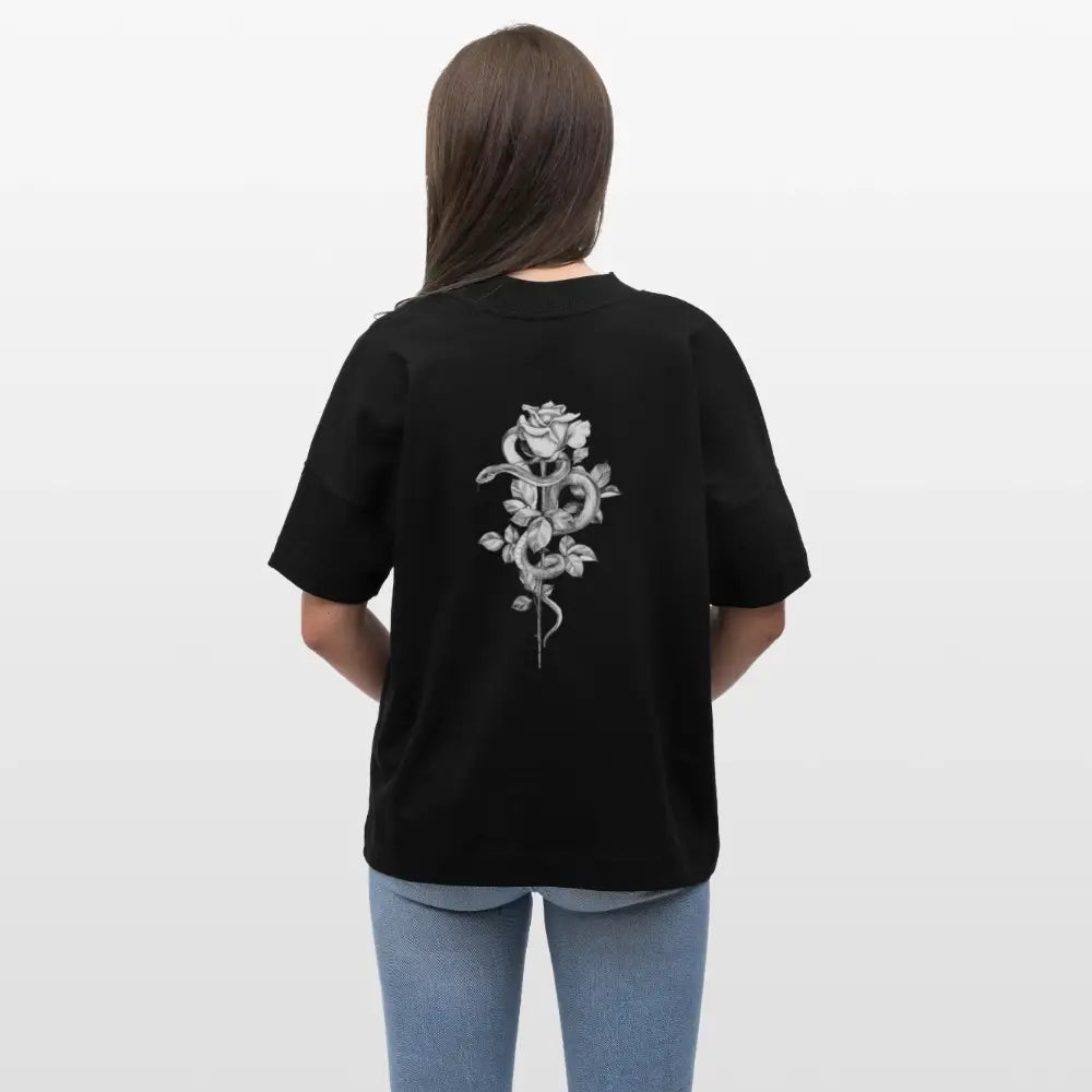 Stanley/Stella Oversized Unisex Organic T-shirt Blaster - black